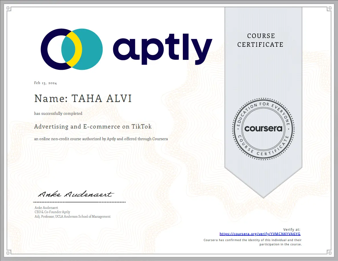 Advertising and E-commerce on TikTok