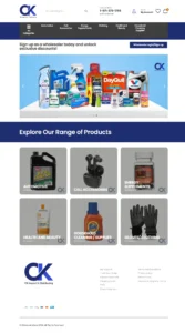 CK Import & Distributing - WordPress